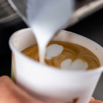 milk pour how to make espresso